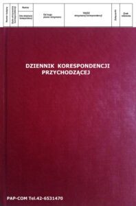Dziennik korespondencji przychodzącej