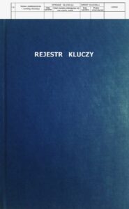 Rejestr wydanych kluczy