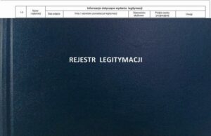 Rejestr legitymacji-druki dla urzędów