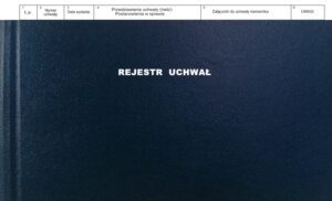 Rejestr Uchwał
