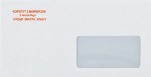 Koperta DL z nadrukiem