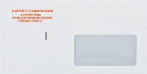 Koperta DL z nadrukiem