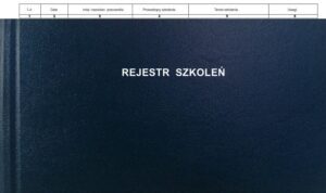 Rejestr szkoleń